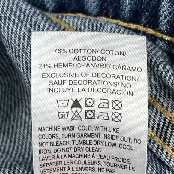 Lucky Brand Jeans Mens 36x30 410 Athletic Straight Blue Mid Rise Denim - Picture 10 of 10